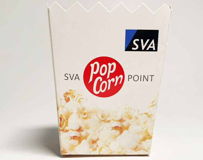 Popcornposer med tryk